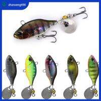 ZHANXENG498 จม หมุน การสั่นสะเทือน Spinner Tackle ช้อนโลหะ เหยื่อตกปลาโลหะ Wobblers Crankbaits ล่อ VIB ตะขอแหลม