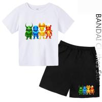 【CC】 Stumble Guys T-Shirts Boys Short Sleeve Kids Games TShirts Cartoon Children  39;s Clothing