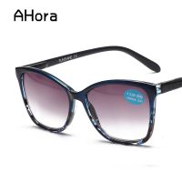 Ahora Floral Sun Reading Glasses Women Brown Lens Sunglasses Prebyopia Spectacles Eyeglasses Eyewear With Diopter 1.0to 4.0