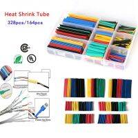 Heat Shrink Tubing Wire Cable Shrink Assortment Kit DIY Electrical Connection Sleeving Tube Insulation Waterproof Shrinkage 2:1 Electrical Circuitry P