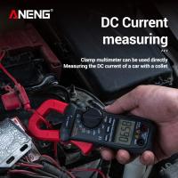 [มาถึงภายใน 3 วัน]ANENG ST209 Clamp Meter 6000 Counts AC/DC Voltage Current Tester (Red)[คืนสินค้าได้ภายใน 7 วัน]