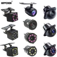 Hippcron Car Rear View Camera 4 LED Night Vision Reversing Auto Parking Monitor CCD Waterproof 170 Degree HD Video Vehicle Backup Cameras