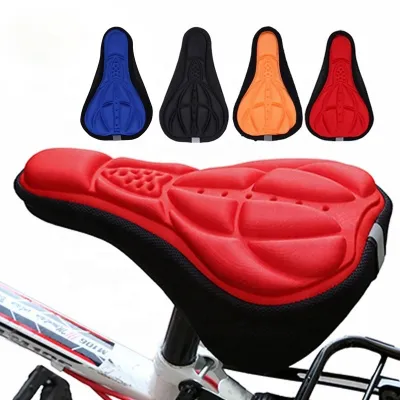 28x18 Bicycle Saddle 3D Soft Cycling Seat Cover MTB Mountain Bike Thickene Sponge Pad Outdoor Cycling Seat Mat Cushion