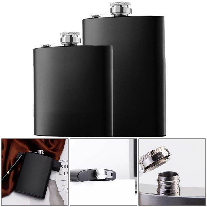 cw-8oz-hip-flask-wine-pot-alcohol-drinking-bottle-drinker-drinkware-for-camping