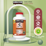 Viên uống Vitamin C 1000mg Kirkland Hộp 500 Viên Của Mỹ giúp làm sáng da