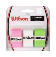 Wilson Pro Overgrip 3 Pack (แพ็คละ 3 ชิ้น) เทปพันด้ามไม้เทนนิส กริปเทนนิส กริปพันด้ามไม้เทนนิส กริป กริปเทนนิส ด้านจับและเทป ไม้เทนนิส เทนนิส Tennis Grip