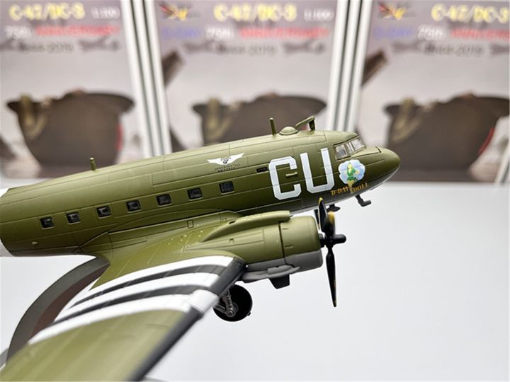 โมเดล1-100เครื่องบินรบสำหรับเด็กผู้ชายแบบจำลองเครื่องบินทหารรถไฟ-dc3สหรัฐสำหรับของเล่นสะสมเครื่องบินรบสำหรับสงครามโลกครั้งที่1