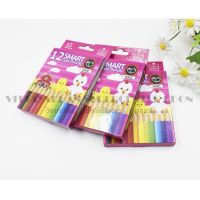 ดินสอสีไม้ รุ่น SMART ColorPencils HHC 12สีสั้น/ยาว