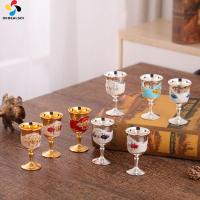 OKDEALS01 ไม่ซีดจาง Goblet สไตล์ยุโรป แกะสลักลาย ถ้วยไวน์ไวน์ สร้างสรรค์และสร้างสรรค์ ฐานที่มั่นคง งานฝีมือการตกแต่ง สำหรับค็อกเทล