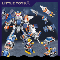 ?Little Toys?โมเดล หุ่นยนต์แปลงร่าง 2in1 ทรานฟอร์มเมอร์ อวกาศ? รถแปลงร่าง ของเล่นเด็ก ฝึกทักษะ พร้อมส่ง?