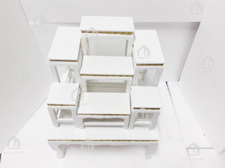 pt-โต๊ะหมู่บูชา-5x7-คอทอง-สีขาวกระจังทอง-แข็งแรง-ทนทาน-ทำโดนช่างที่ชำนาญกว่า-20-ปี-รับประกันคุณภาพ