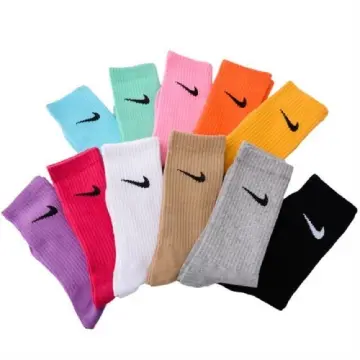 Nike socks with on sale swoosh on front