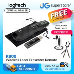 Logitech Wireless Presenter R400, Wireless Presentation Remote Clicker with  Laser Pointer - Micro Center