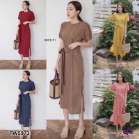 ฺB5973 Maxi Dress แม้กซี่เดรส  Maxi Dress