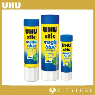 UHU stic, Glue Stick Without Solvent 4 x 40 g Blister, White