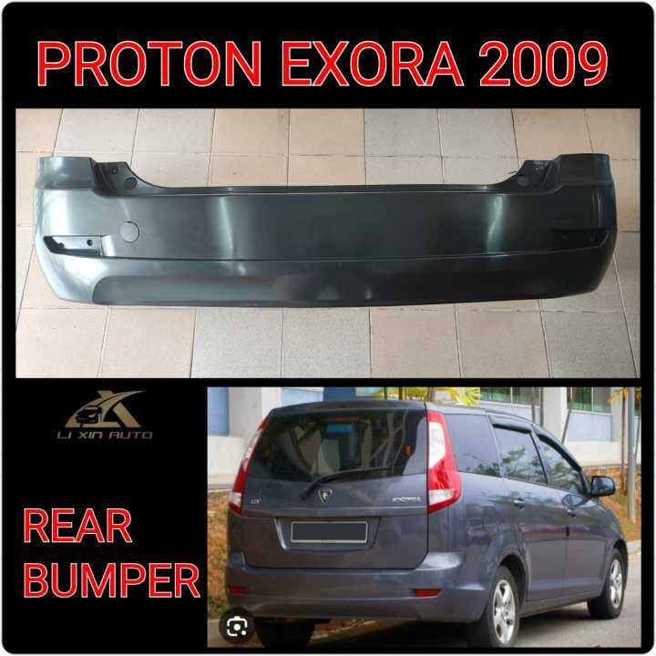 PROTON EXORA 2009 CPS REAR BUMPER ( BELAKANG BUMPER KERETA ) Lazada