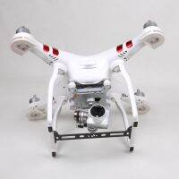 แผงป้องกันเลนส์กล้องถ่ายรูปจานแก้วไฟเบอร์ Gimbal Guard สำหรับ DJI Phantom 3 Professional/ล้ำหน้า/Gratis Ongkir มาตรฐาน