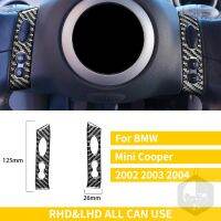 เพอร์มินิคูเปอร์แทตเตกิโอหนึ่ง R50 R53 2002 2003 2004 Volante Interruttore Pulsante Pannello Copertura Adesivo In Fibra Di Carbonio Stli Multipli
