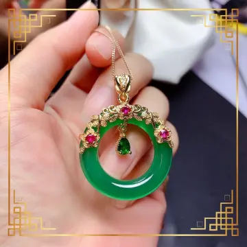 Real jade necklace on sale price