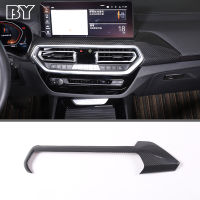 สำหรับ BMW X3 X4 2022-2023คอนโซลกลาง Dashboard Air Conditioner Outlet แผงสติกเกอร์คาร์บอนไฟเบอร์รถอุปกรณ์เสริม