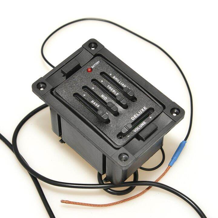 4 Band EQ Preamp Classic 4 Deluxe Guitar Pickups For Classical Acoustic