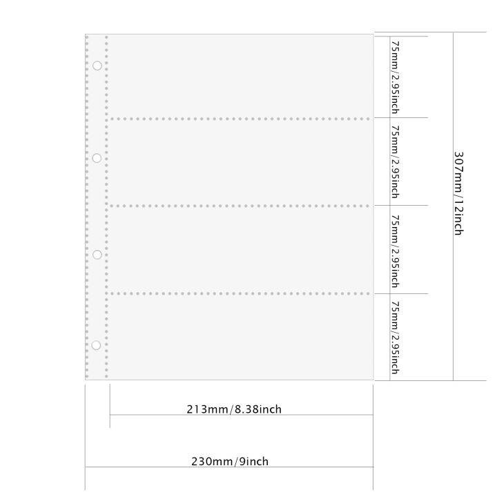 a4-4r-แบบ4รู10-30-50นิ้วที่ใส่บัตรแบบพับได้ภาพโปสการ์ด6นิ้ว10x15ใส่หนังสือสำหรับ4สมุดสันห่วง