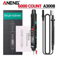 P9ANENG A3008 Digital 6000 Counts Intelligent Professional Multimeter Sensor Pen Tester Current Meter Non-Contact Voltmeter