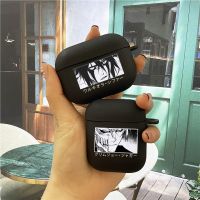 Bleach Anime Earphone Case for Airpods 1 2 3 Pro 2 Kisuke Urahara Kurosaki Ichigo Wireless Headphone Cases for Air Pods 3rd Gen Wireless Earbuds Acces