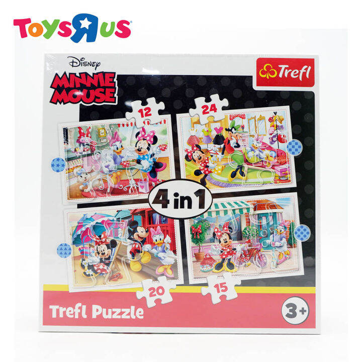 Trefl puzzle 4 in 1 disney minnie with friends lazada ph
