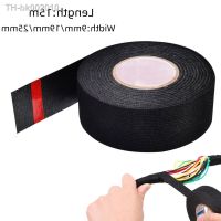 ♙┋☸ 15M 9/15/19/25MM Heat-resistant Adhesive Cloth Fabric Tape For Automotive Cable Tape Harness Wiring Loom Electrical Heat Tape