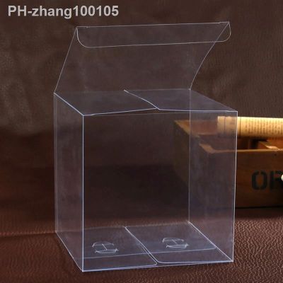 Boxes Clear Box For Gift Candy Favor Transparent Favors Plastic Cube Gifts Display Christmas Wedding Cupcake Case Acrylic