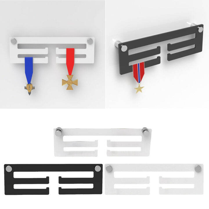 Wall Mount Medal Rack Display Hanger Rack Holder Hanger Medal Display