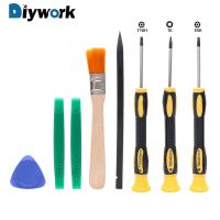 【❗】 Ever Green House DIYWORK 8ชิ้น/เซ็ตไขควง Torx T8 T6 T10 H35แงะชุดเครื่องมือซ่อมแซมไขควงชุดเครื่องมือเปิดสำหรับ Xbox One Xbox PS3 PS4