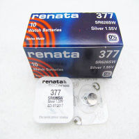 แบตเตอรี่ Battery SR626SW 377 Renata 1.55V (Pack10)