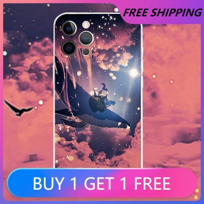 ♤✁ Secretive Witches Moon Girl Clear Phone Case For IPhone X XR XS MAX 7 8 Plus SE 2020 11 12 13 Pro Max Transparent Back Covers