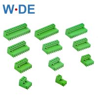 ✈⊙㍿ 10Sets 2EDGK 5.08mm PlUG-IN Terminal Blocks Screw Type PCB Connector Right Angle Plug Pin Header Socket 2P 3P 4P 5P 6P 7P 8P 9P