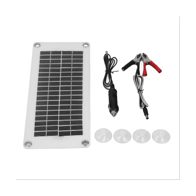 30W Solar Panel USB Waterproof Outdoor Hike Camping Portable Cells Battery Solar Phone Charger Plate Car Yacht Caravan