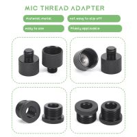 8 Pcs Mic Thread Adapter Set 5/8 Female to 3/8 Male and 3/8 Female to 5/8 Male Screw Adapter Thread for Micr Stand Mount