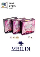 Meilin Princess Of The Caribbean Pressed Powder เมลิน แป้งอัดแข็งผสมรองพื้นและสารป้องกันแสงแดด 13 กรัม