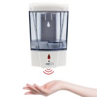 700ml Wall Mounted Soap Dispenser Automatic Touchless Sensor Hand Wash Liquid Wall Soap Dispenser Washer for Bathroom Kitchen