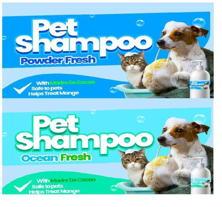 STICKER LABEL FOR PET SHAMPOO Lazada PH