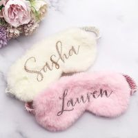 hot【cw】 Personalized Hair Custom Bridesmaids Masks Fur Bachelorette