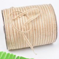 【hot】！ 10M Jute Burlap Rustic Wedding 5mm Width Hessian Tape Birthday Supplies