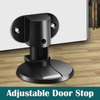 【LZ】 Magnetic Door Stopper Non-punch 7 Colors Available Door Holder Hidden Doorstop Anti-collision Door Stop Furniture Hardware