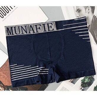 miinshop-เสื้อผู้ชาย-เสื้อผ้าผู้ชายเท่ๆ-new-boxer-บ๊อกเซอร์-munafie-กางเกงในชายขาสั้น-แท้100-มีซองทุกตัว-เสื้อผู้ชายสไตร์เกาหลี