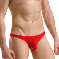 Mens Underwear Wholesale Nylon Ice Silk Ultra-Thin Silky Breathable Bikini Mini Mens Briefs Foreign Trade M406