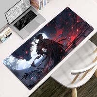 แผ่นรองเมาส์ขนาดใหญ่ อะนิเมะญี่ปุ่น Samurai Table Pad ตู้เกม อุปกรณ์สำนักงาน โต๊ะคอมพิวเตอร์ แผ่นรองเมาส์ เกมคีย์บอร์ด