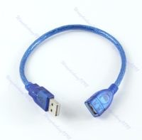 Newest Short USB 2.0 A Female To A Male Extension Cable Cord