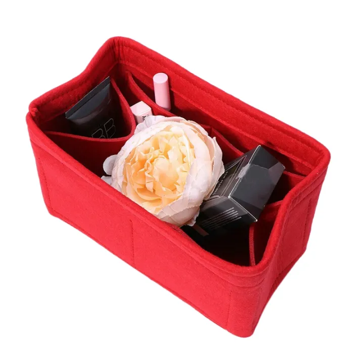 home-storage-bag-felt-insert-bag-makeup-organizer-inner-purse-portable-cosmetic-bags-storage-red-storage