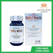 Viên Uống Trắng Da, Hỗ Trợ Chống Nắng TRIPLE WHITE Glutathione 1200mg Mỹ